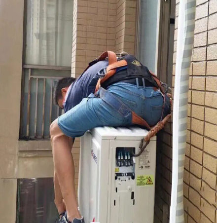 温县空调移机